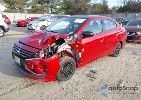2024 Mitsubishi Mirage G4 Black Edition/Es/Le z USA, uszkodzony, nr VIN ML32FUFJ9RHF14769
